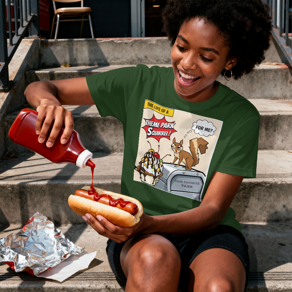 THEME PARK SQUIRREL Tee